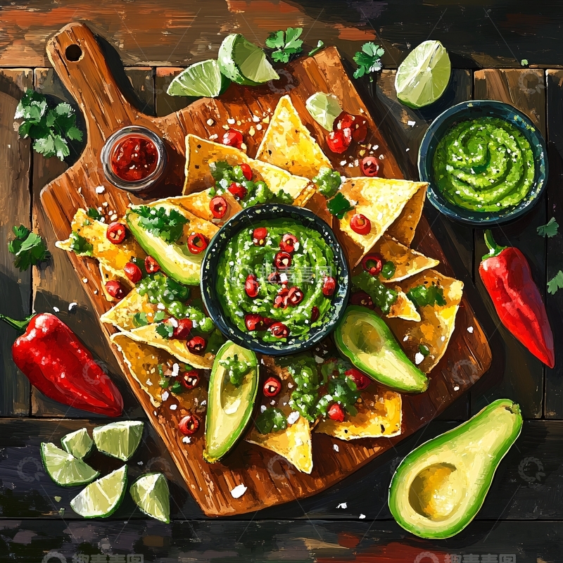 高清大图下载【趣麦麦图】墨西哥菜系2