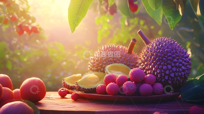 高清大图下载【趣麦麦图】水果合成效果31