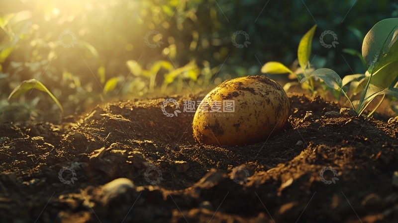 高清大图下载【趣麦麦图】高清土豆地21