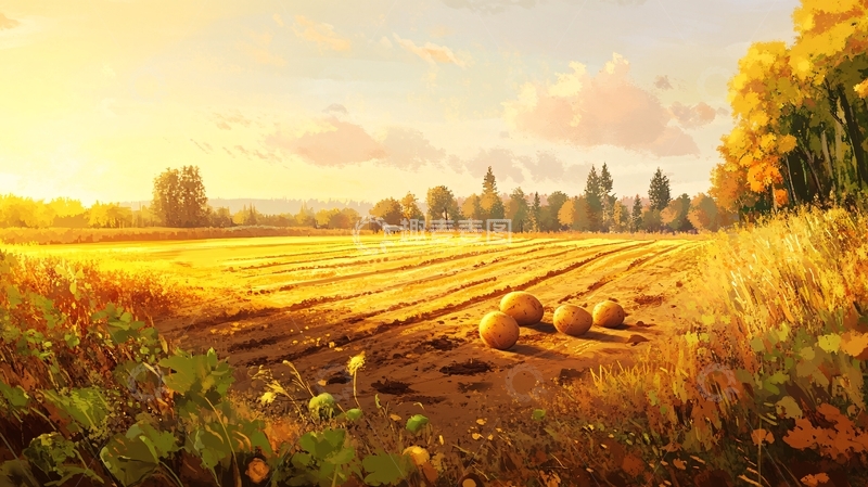 高清大图下载【趣麦麦图】唯美农村场景49