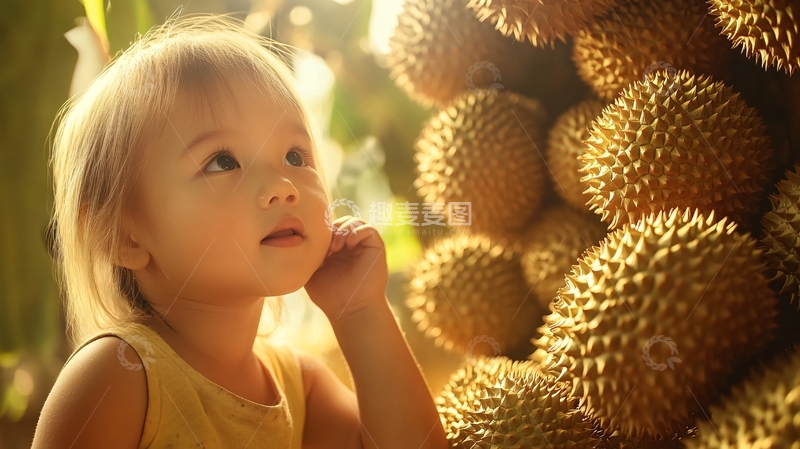 高清大图下载【趣麦麦图】榴莲模型