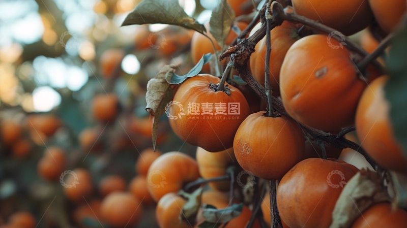 高清大图下载【趣麦麦图】好柿连连1