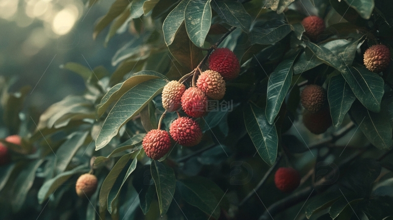 高清大图下载【趣麦麦图】荔枝红了4