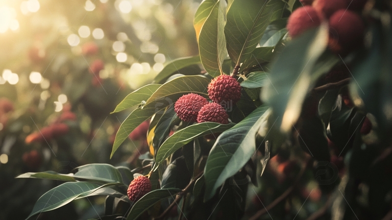 高清大图下载【趣麦麦图】荔枝红了5