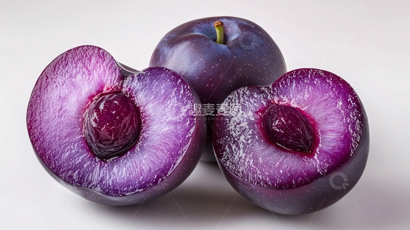 高清大图下载【趣麦麦图】西梅高清特写1