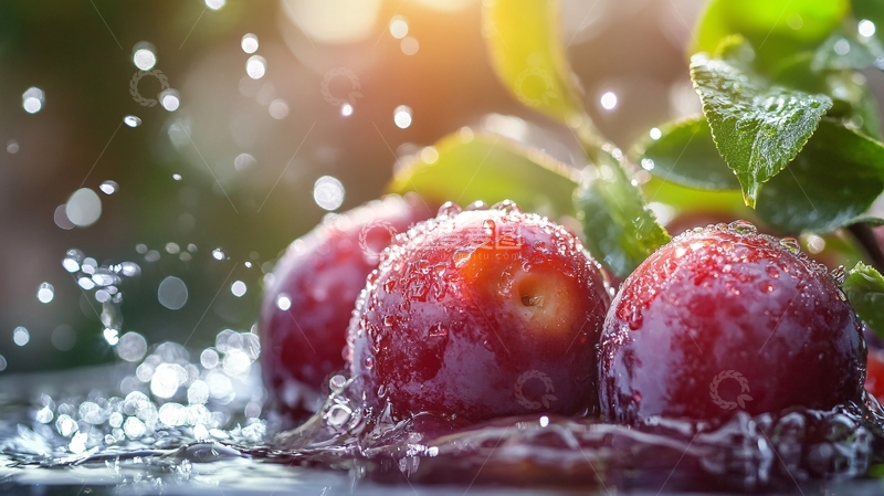 高清大图下载【趣麦麦图】水果水珠