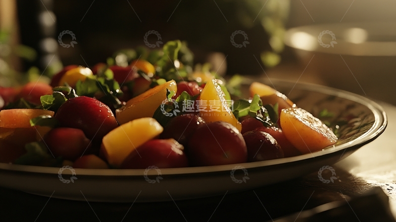 高清大图下载【趣麦麦图】光影水果2