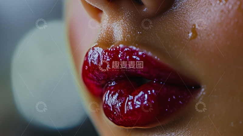 高清大图下载【趣麦麦图】嘴巴实拍1