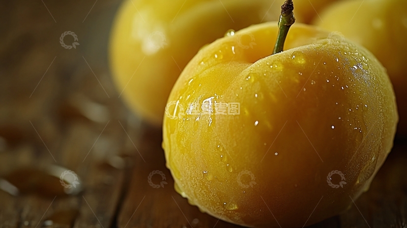 高清大图下载【趣麦麦图】迷雾黄桃