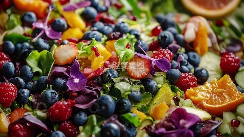 高清大图下载【趣麦麦图】色拉高清图9