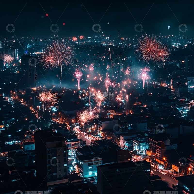 高清大图下载【趣麦麦图】万家烟火1