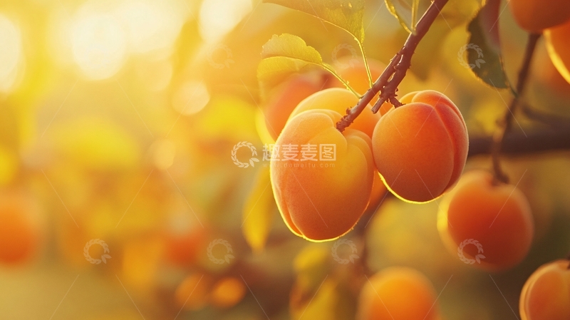 高清大图下载【趣麦麦图】红杏高清背景5