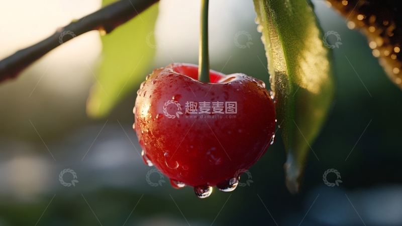 高清大图下载【趣麦麦图】诱人大樱桃