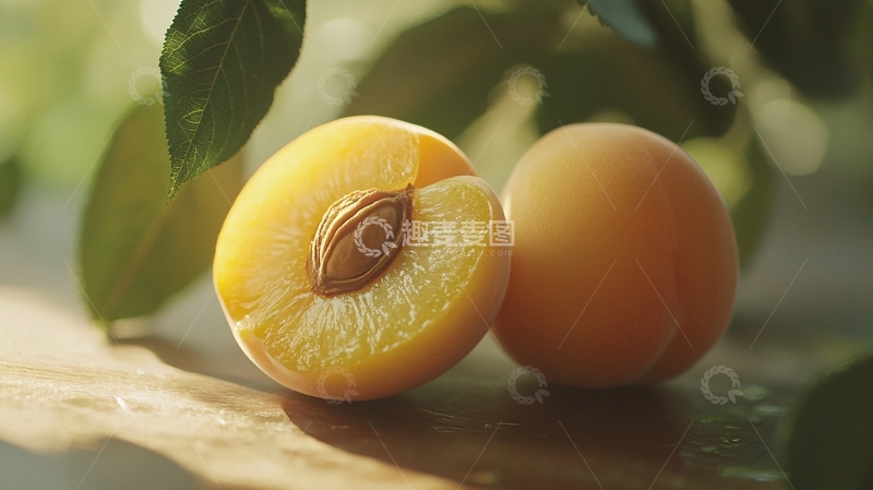 高清大图下载【趣麦麦图】麦黄杏高清特写1