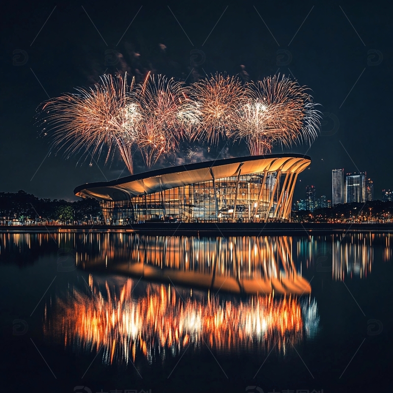 高清大图下载【趣麦麦图】金鸡湖文化艺术中心