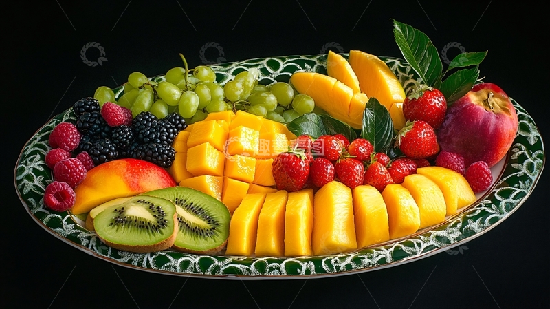高清大图下载【趣麦麦图】精美果盘3