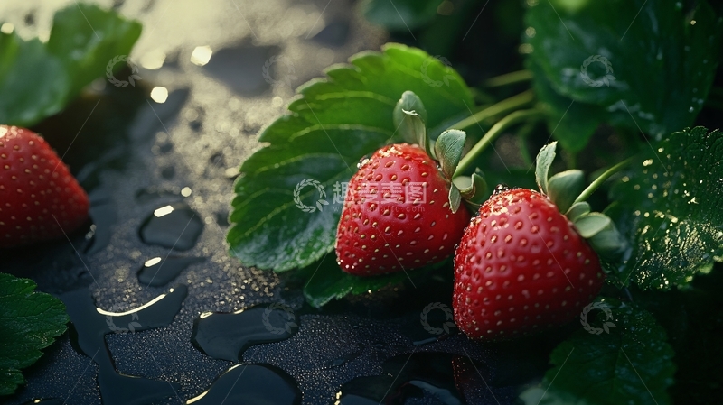 高清大图下载【趣麦麦图】唯美草莓2