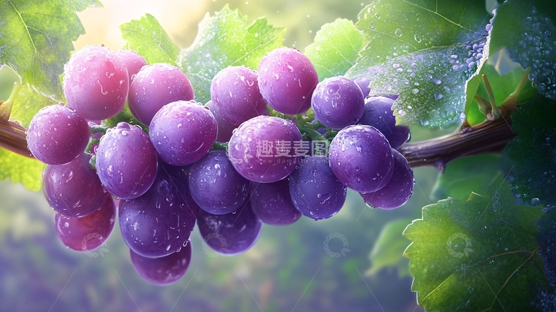 高清大图下载【趣麦麦图】葡萄场景图10