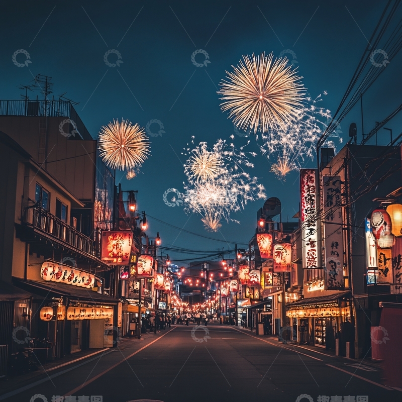 高清大图下载【趣麦麦图】电影小镇烟火