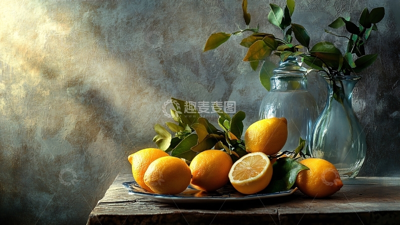 高清大图下载【趣麦麦图】水果静物柠檬