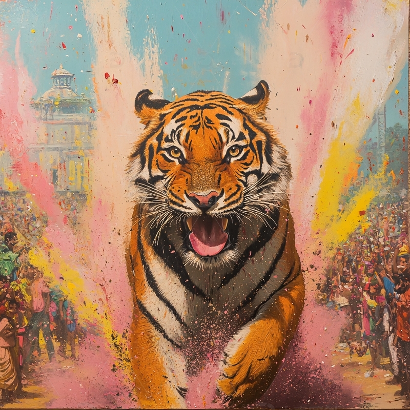 高清大图下载【趣麦麦图】智取威虎