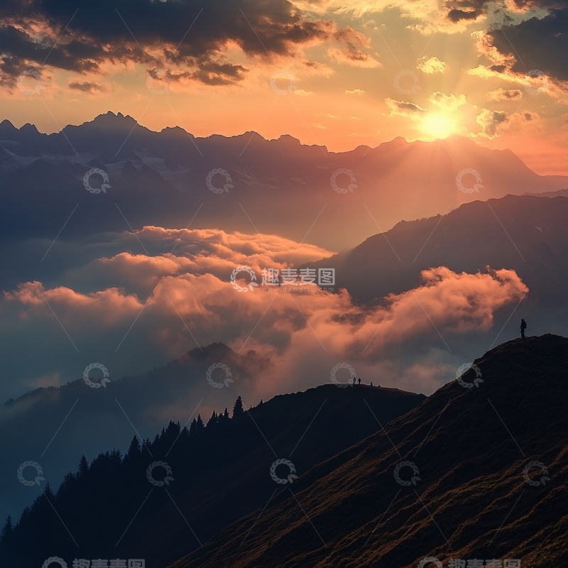 高清大图下载【趣麦麦图】牛背山风光壁纸3