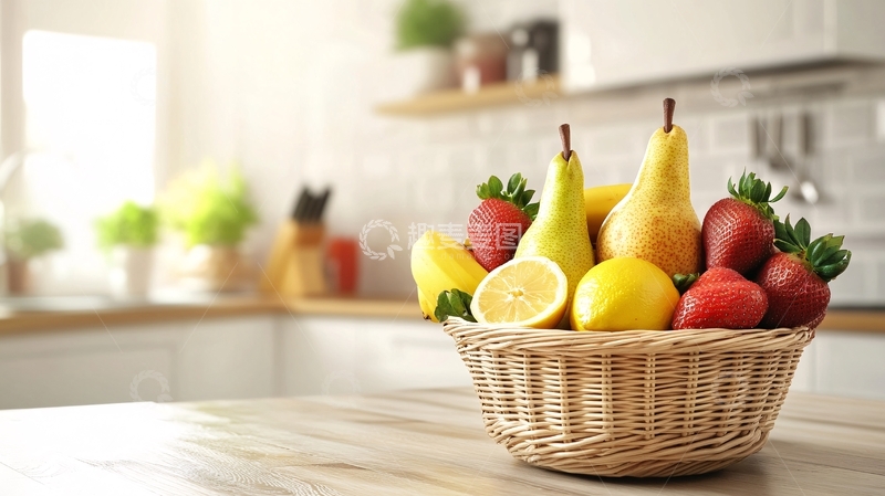 高清大图下载【趣麦麦图】-高清果篮图片5