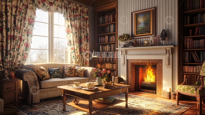 高清大图下载【趣麦麦图】-英式装饰风格