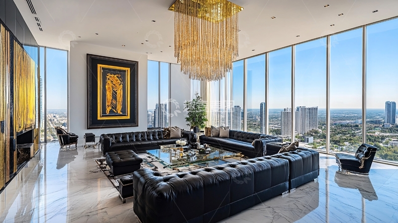 高清大图下载【趣麦麦图】黑金豪宅