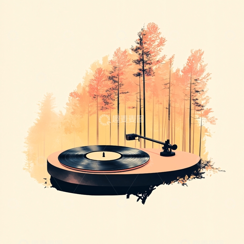 高清大图下载【趣麦麦图】森林舞台