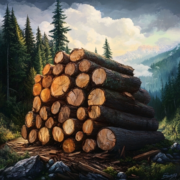 柴火木柴墙纸素材