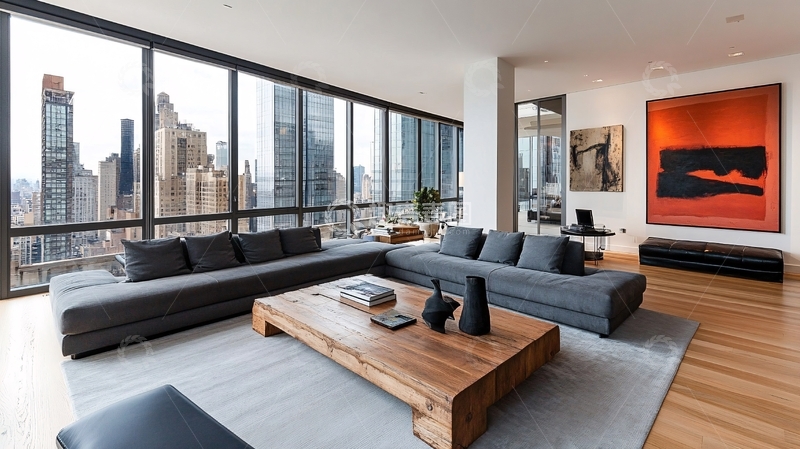 高清大图下载【趣麦麦图】高楼休闲区3