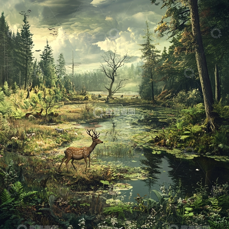 高清大图下载【趣麦麦图】写实风景合成16