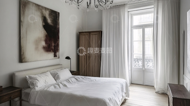 高清大图下载【趣麦麦图】简约卧室空间