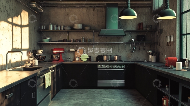 高清大图下载【趣麦麦图】橱柜超高清