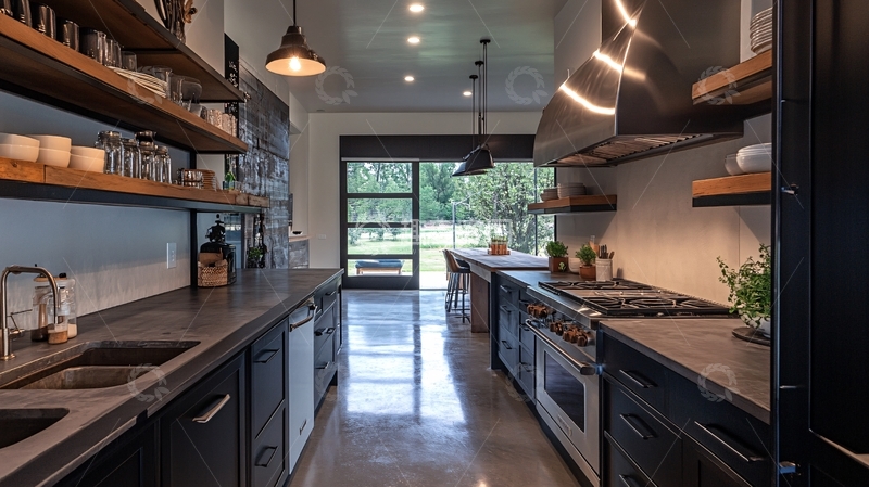 高清大图下载【趣麦麦图】高端厨房间