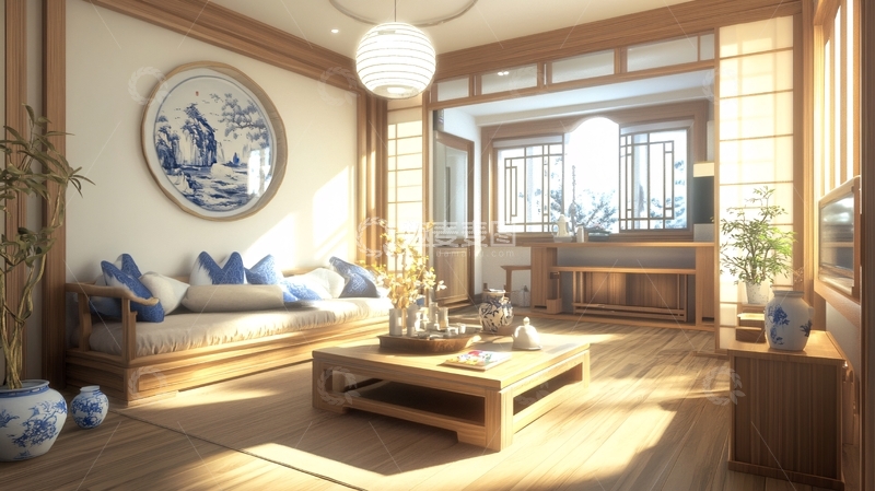 高清大图下载【趣麦麦图】日式风格场景1