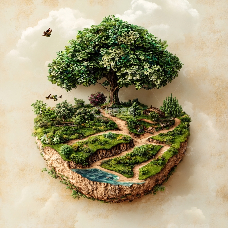 高清大图下载【趣麦麦图】自然小场景