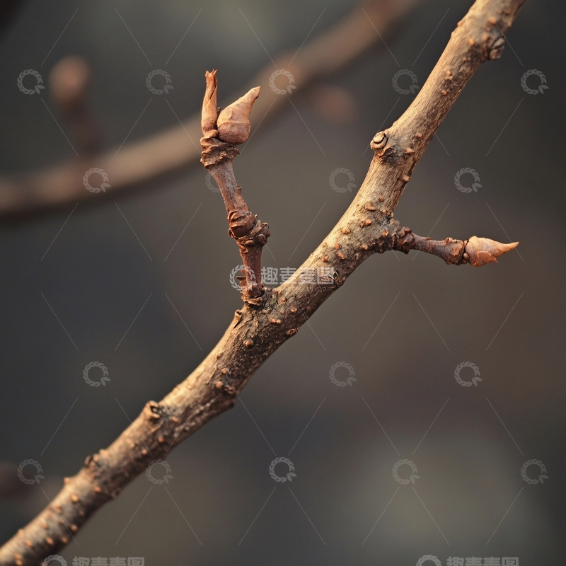 高清大图下载【趣麦麦图】山楂树之嫩芽