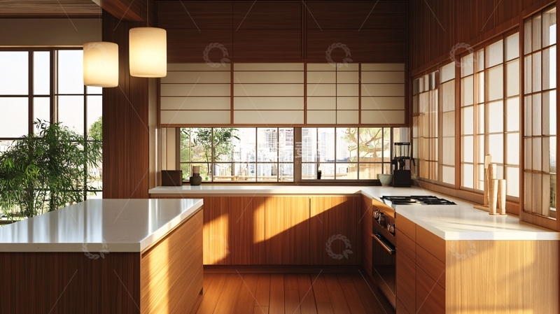 高清大图下载【趣麦麦图】日式厨房