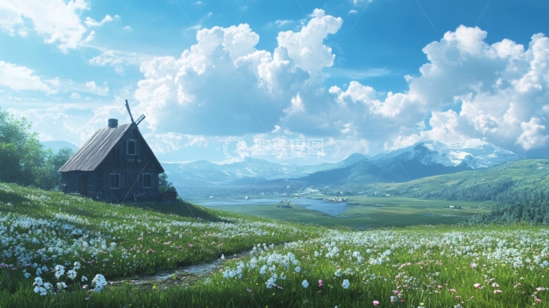 高清大图下载【趣麦麦图】动漫风景