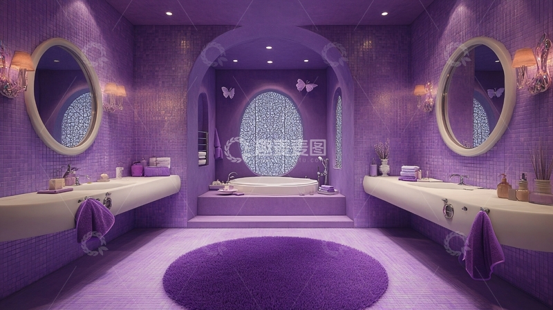 高清大图下载【趣麦麦图】情趣浴室