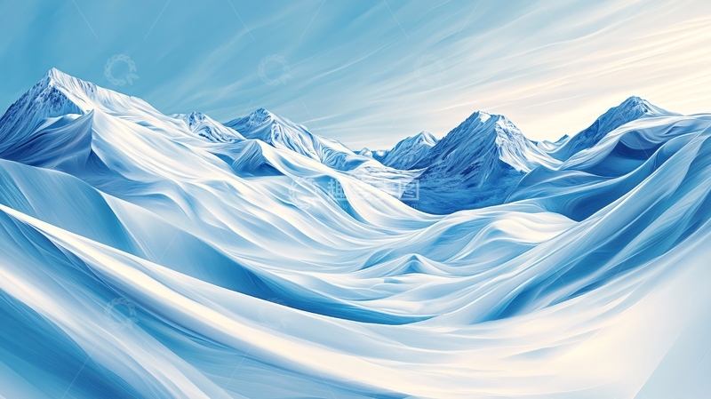 高清大图下载【趣麦麦图】山脉背景1