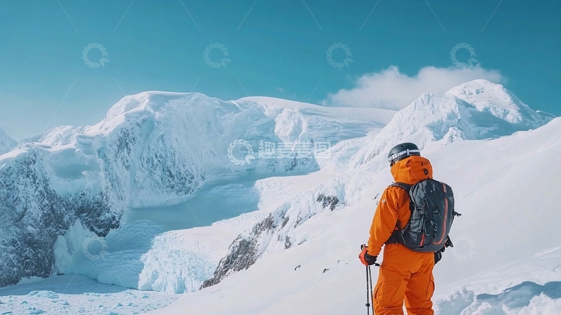 高清大图下载【趣麦麦图】-攀登世界最高峰2