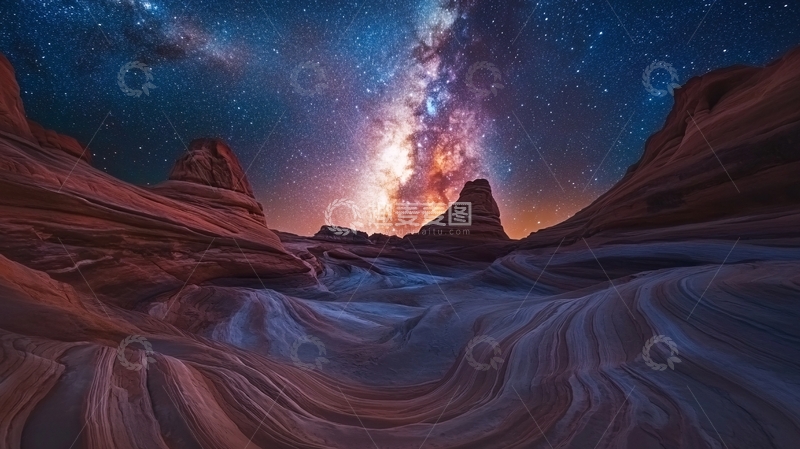 高清大图下载【趣麦麦图】外星谷风光