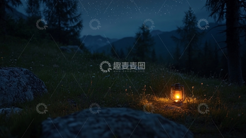 高清大图下载【趣麦麦图】萤火虫之光