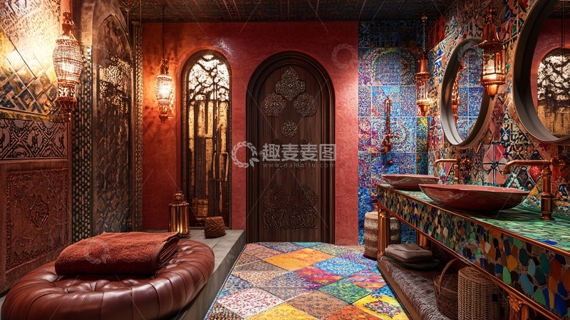 高清大图下载【趣麦麦图】高迪之家陈设