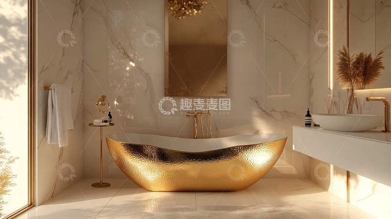 高清大图下载【趣麦麦图】浴缸场景图2