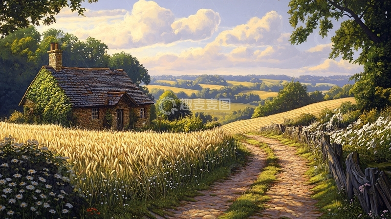 高清大图下载【趣麦麦图】唯美农村场景52
