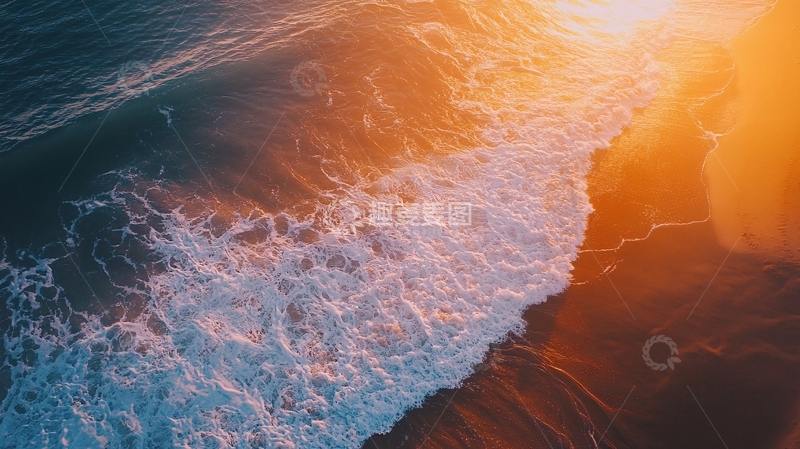 高清大图下载【趣麦麦图】轻奢海浪